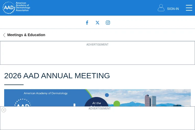 AAD Annual Meeting 2026