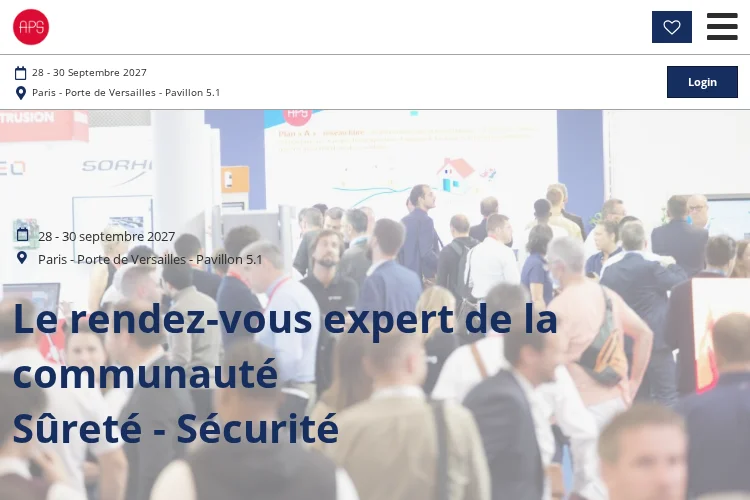 Alarmes Protection Securite (APS) 2025