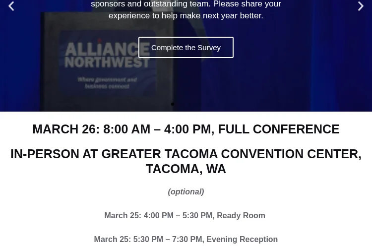 Alliance NW Conference 2026