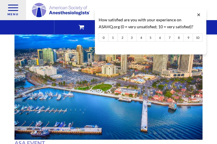 American Society of Anesthesiologists Annual Meeting (ASA) 2026