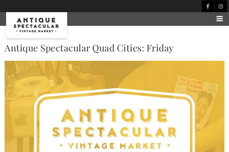 Antique Spectacular Quad Cities 2026