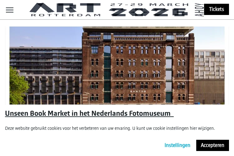 Art Rotterdam 2026