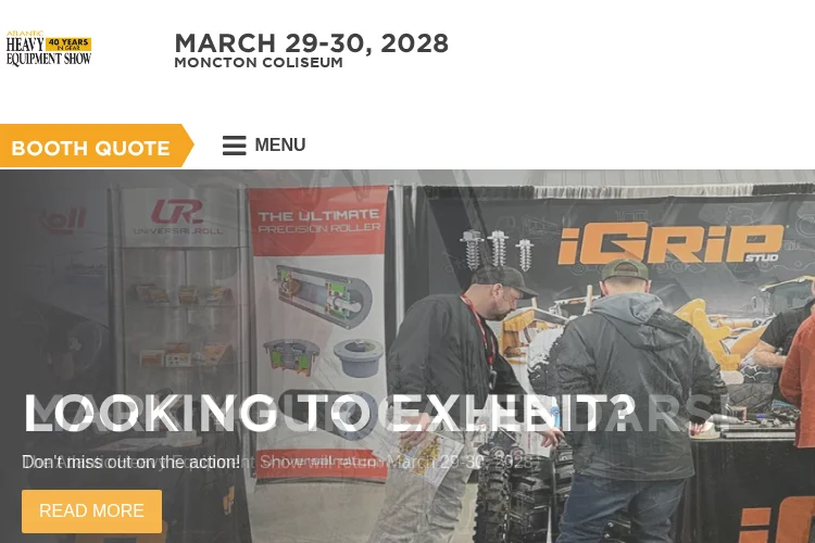 Atlantic Heavy Equipment Show 2026