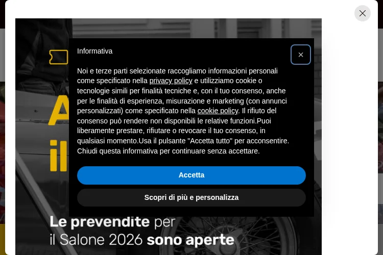 Auto E Moto D'epoca 2026