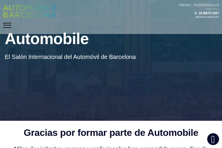 Automobile Barcelona 2027