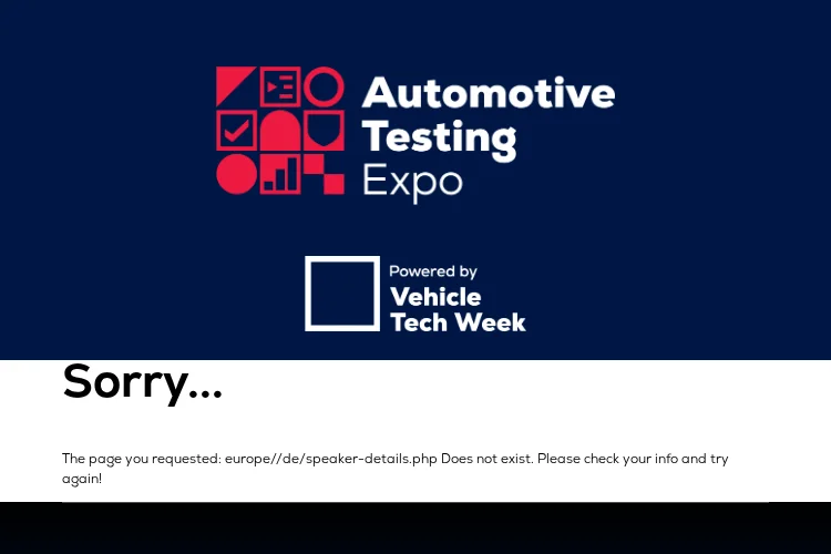 Automotive Testing Expo India 2027