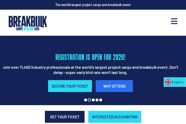 Breakbulk Europe 2026