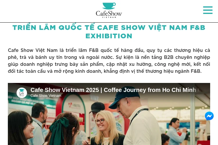 Cafe Show Vietnam Hanoi 2026