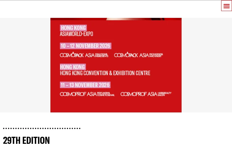 Cosmoprof Asia 2026