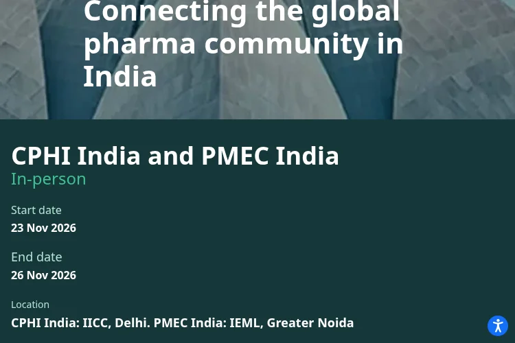 CPhI India 2026