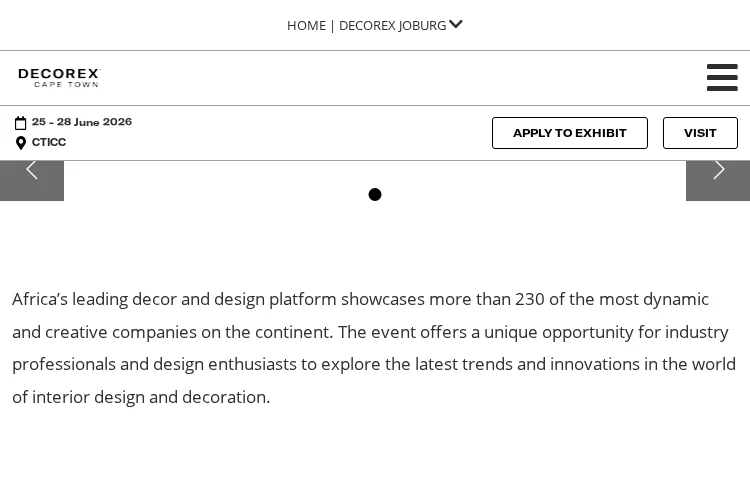 Decorex Cape Town 2026