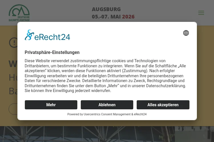 Deutsche Baumpflegetage 2026