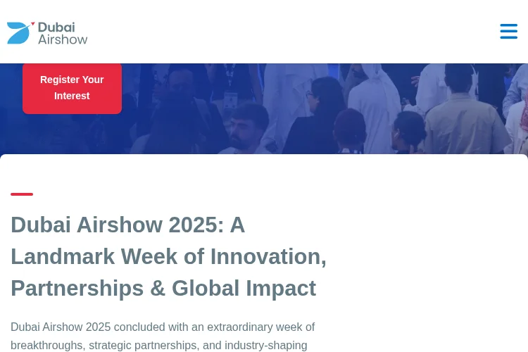 Dubai Airshow 2027