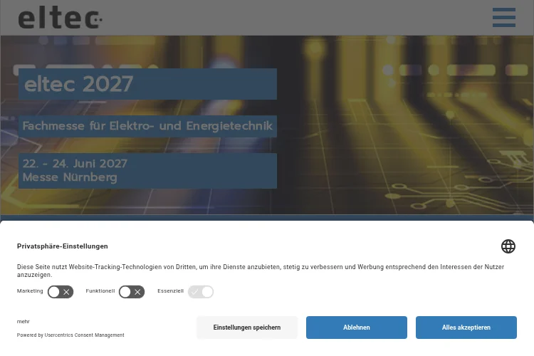 Eltec Nuernberg 2027