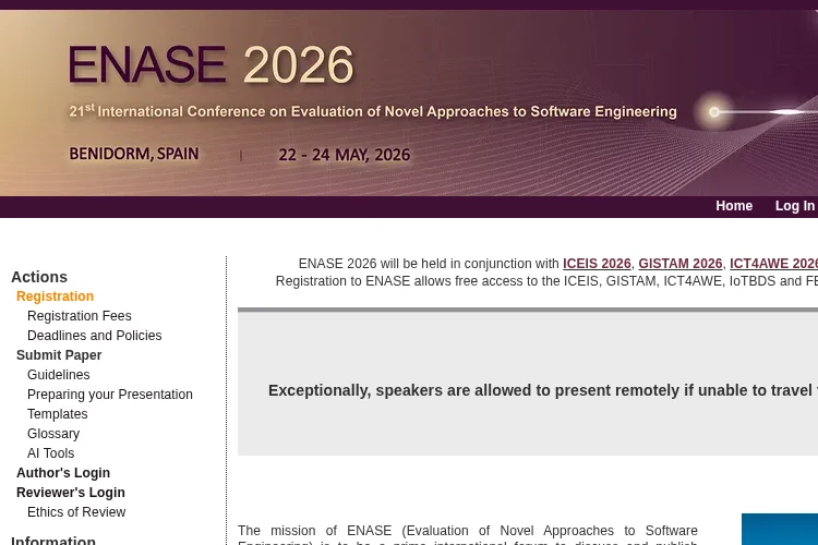 ENASE 2026
