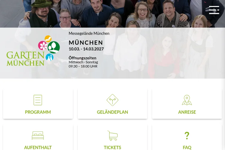Garten Muenchen 2026