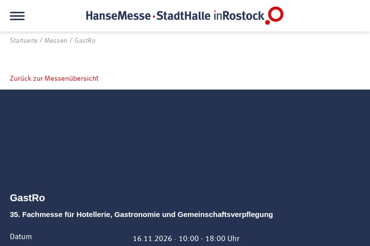 Gastro Rostock 2026