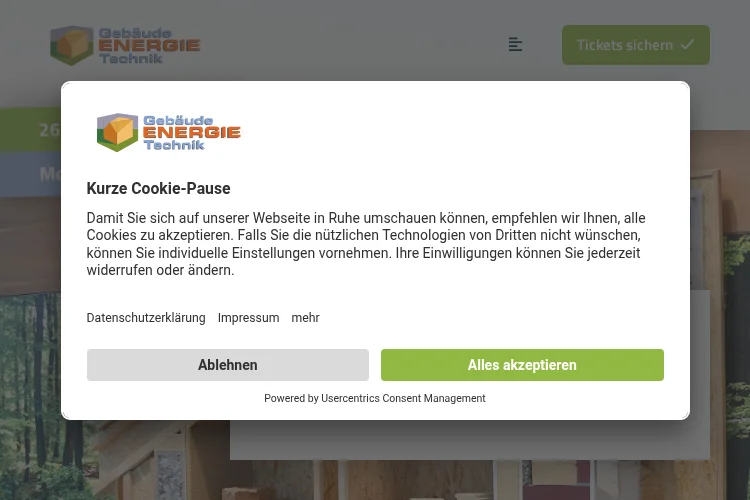 Gebaude Energie Technik 2026