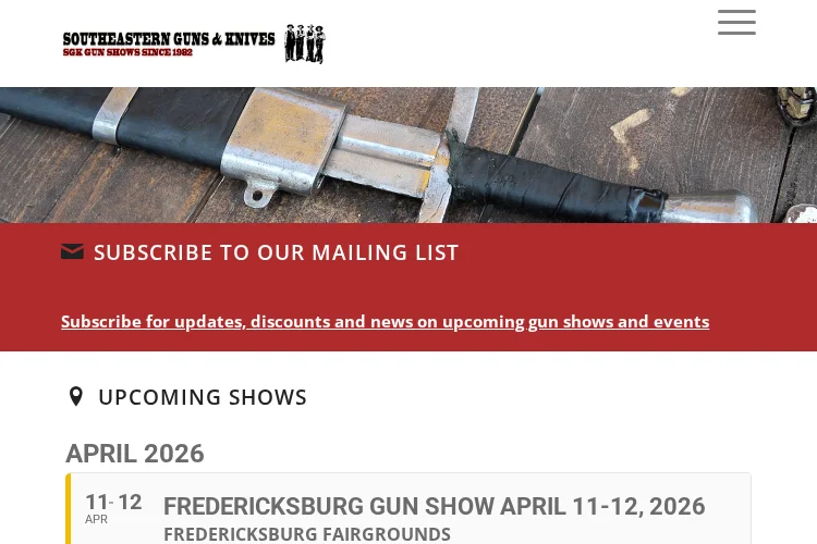 Hampton Gun Show November 2026