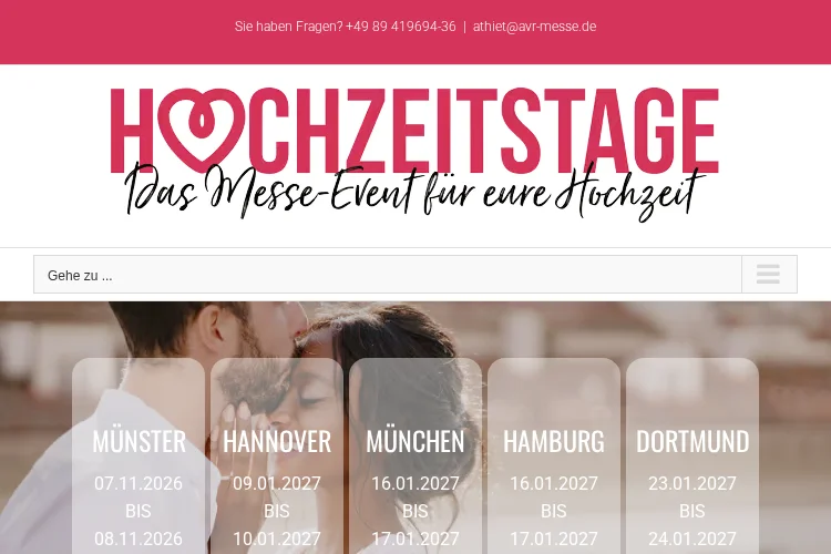 Hochzeitstage Münster 2026