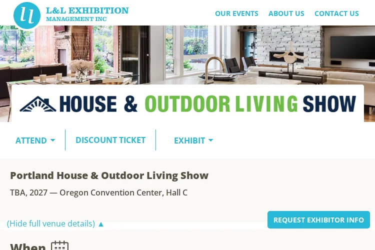 House & Outdoor Living Show Portland Spring 2026
