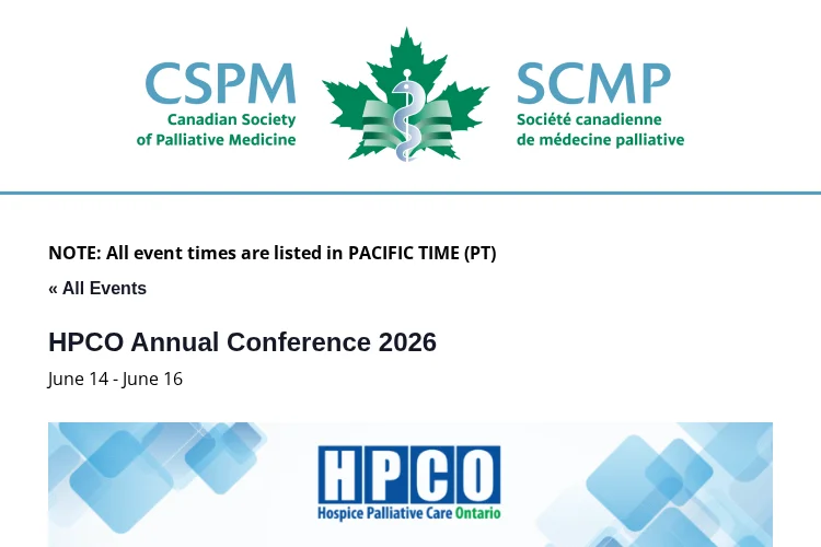 HPCO Conference 2026