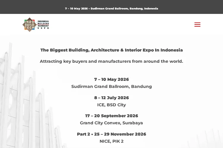 IndoBuildTech Part 1 2026