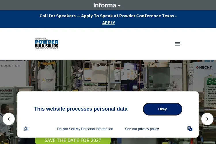 International Powder & Bulk Solids 2027