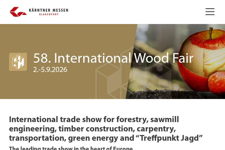 Internationale Holzmesse 2026