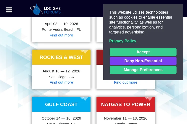 LDC Gas Forums Southeast 2026