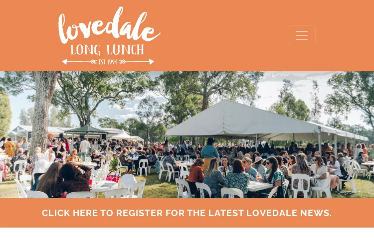 Lovedale Long Lunch 2026
