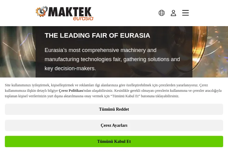 MAKTEK Eurasia 2026
