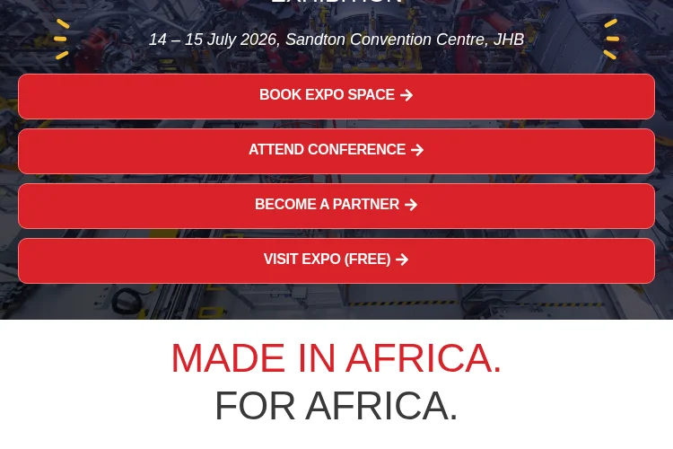 Manufacturing Indaba 2026