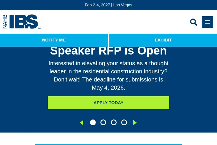 NAHB International Builders' Show