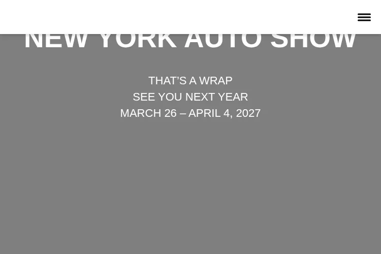 New York International Auto Show