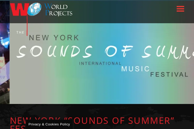 New York Sounds of Summer International Music Festival 2027