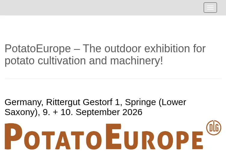 Potato Europe 2026