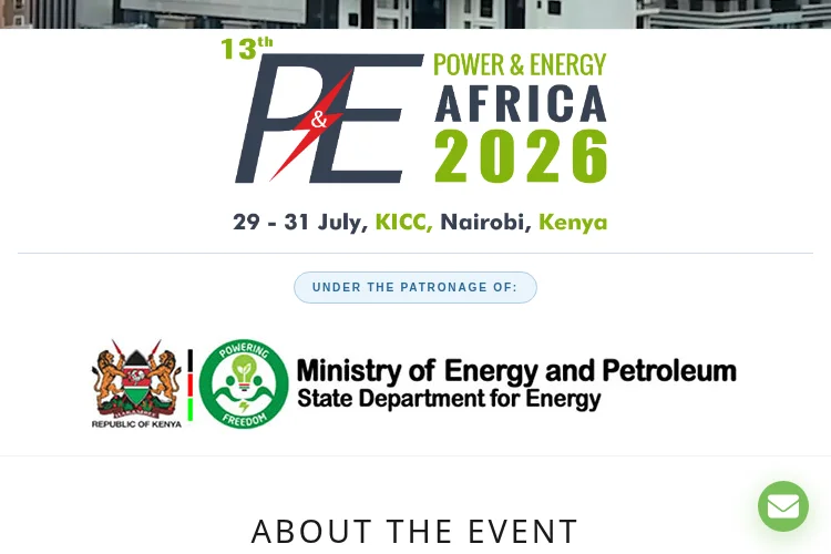 Power & Energy Africa Kenya 2026