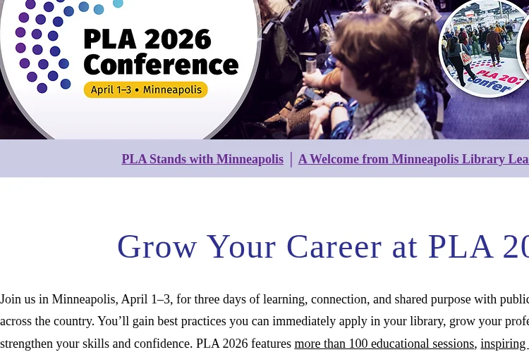 Public Library Association (PLA) Conference 2026