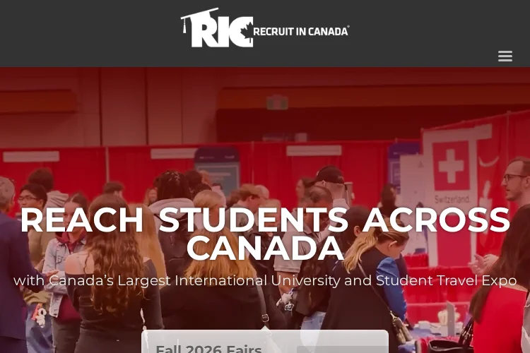 Recruit in Canada Education Fairs Calgary Spring 2026