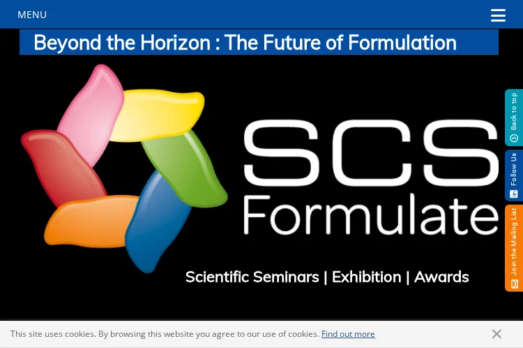 SCS Formulate Exhibition 2026