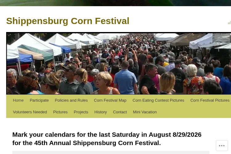 Shippensburg Corn Festival 2026