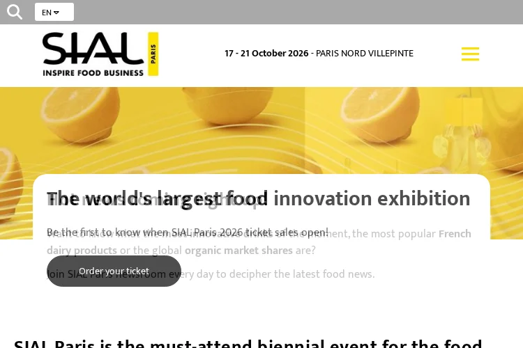 SIAL Paris 2026