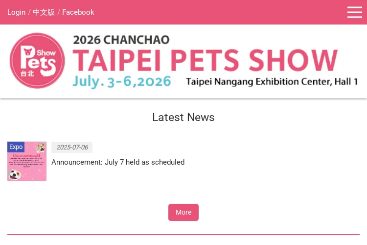 Taipei Pets Show 2026