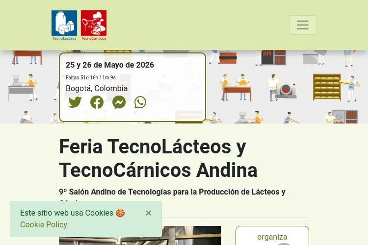 Tecnolacteos / Tecnocarnicos Andina 2026