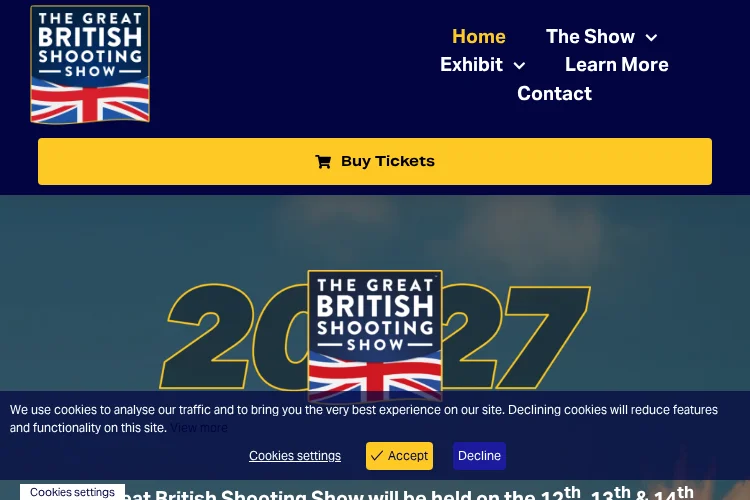 The Great British Shooting Show Birmingham 2026