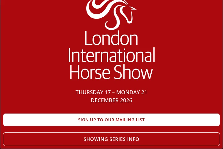 The London International Horse Show 2026