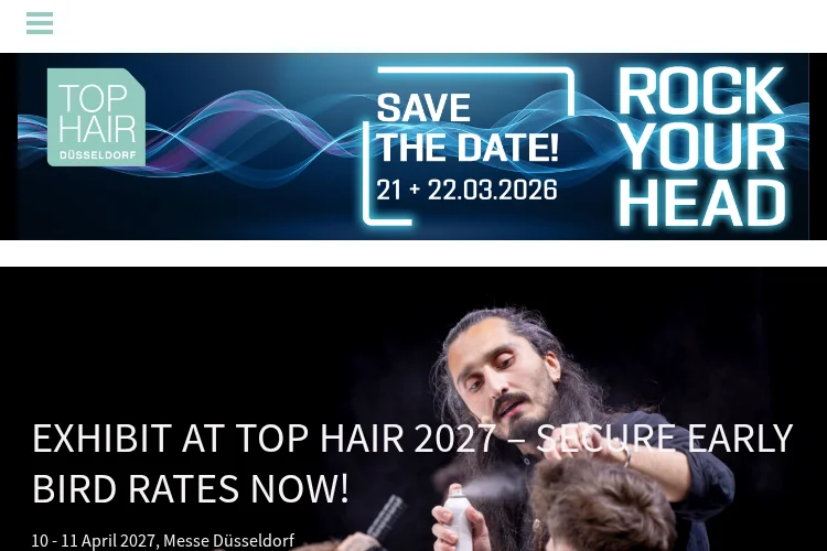 Top Hair Die messe Dusseldorf 2026