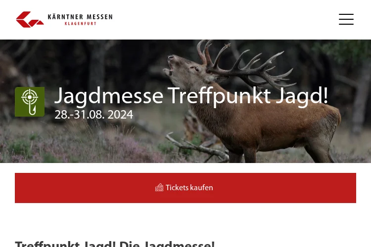 Treffpunkt Jagd 2026