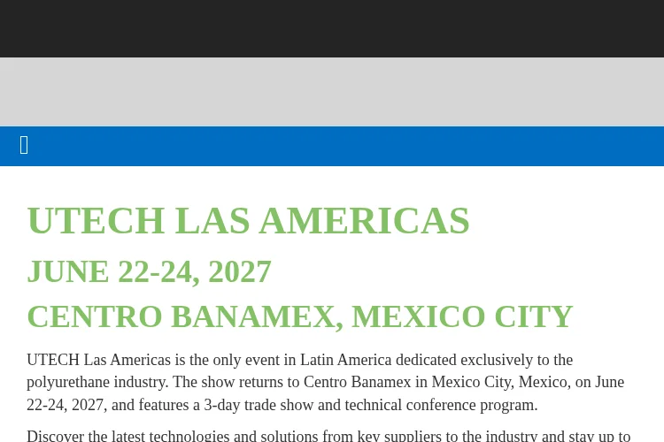UTECH Las Americas 2027